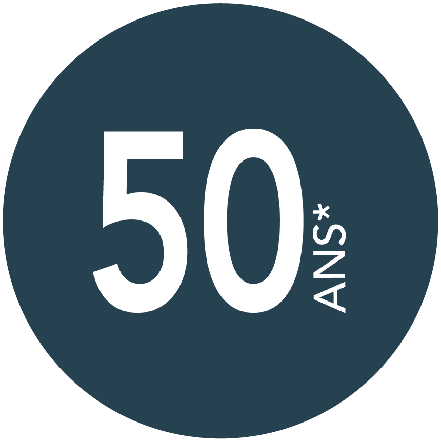 Garantie 50 ans